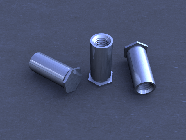 M3 L10毫米自动夹紧支架